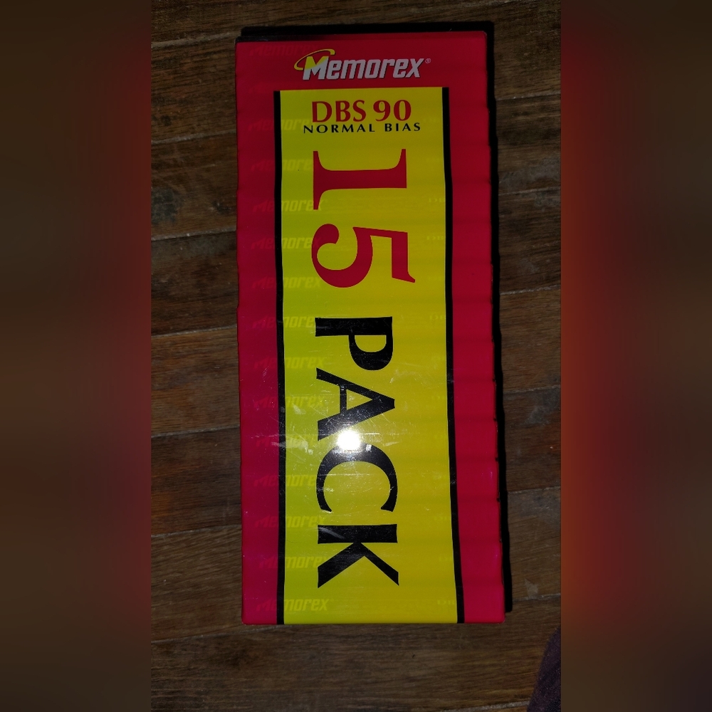 New! 15 Pk Memorex DBS 90 Cassette 15 Pack***